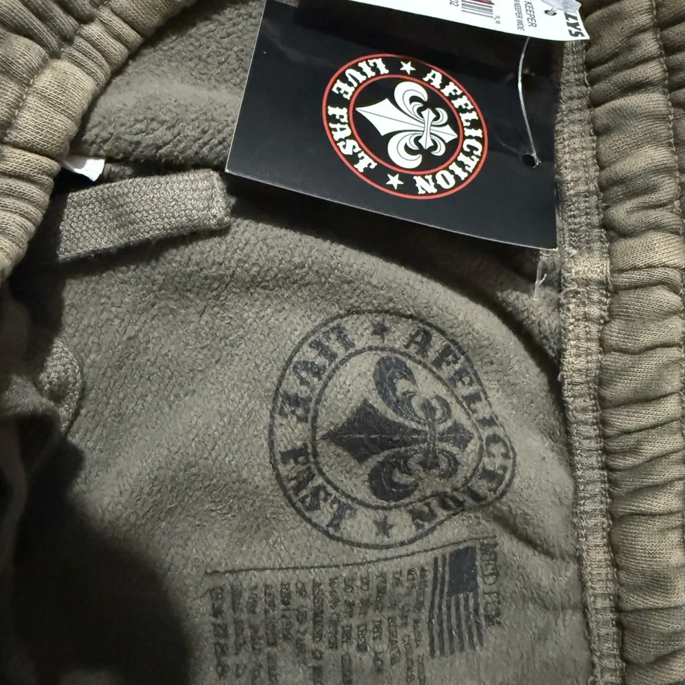 AFFLICTION Keeper Mens Wide Leg Sweatpants - Picture 4 of 9